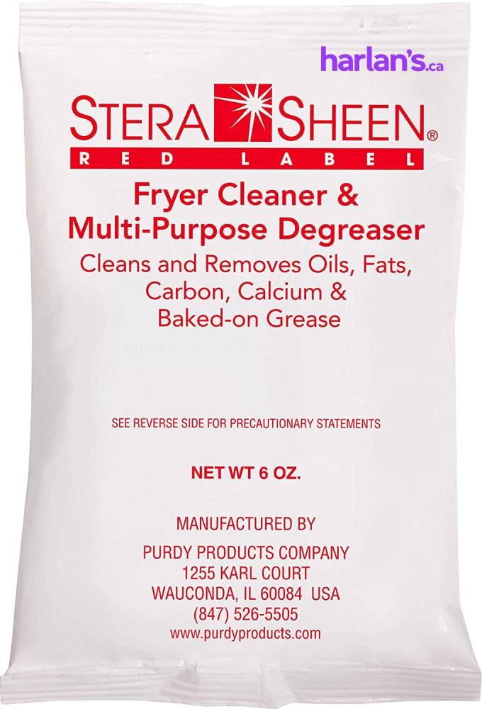 Stera-Sheen® Fryer Cleaner - 24 x 6oz -Item#87302 - Harlan Fairbanks Canada