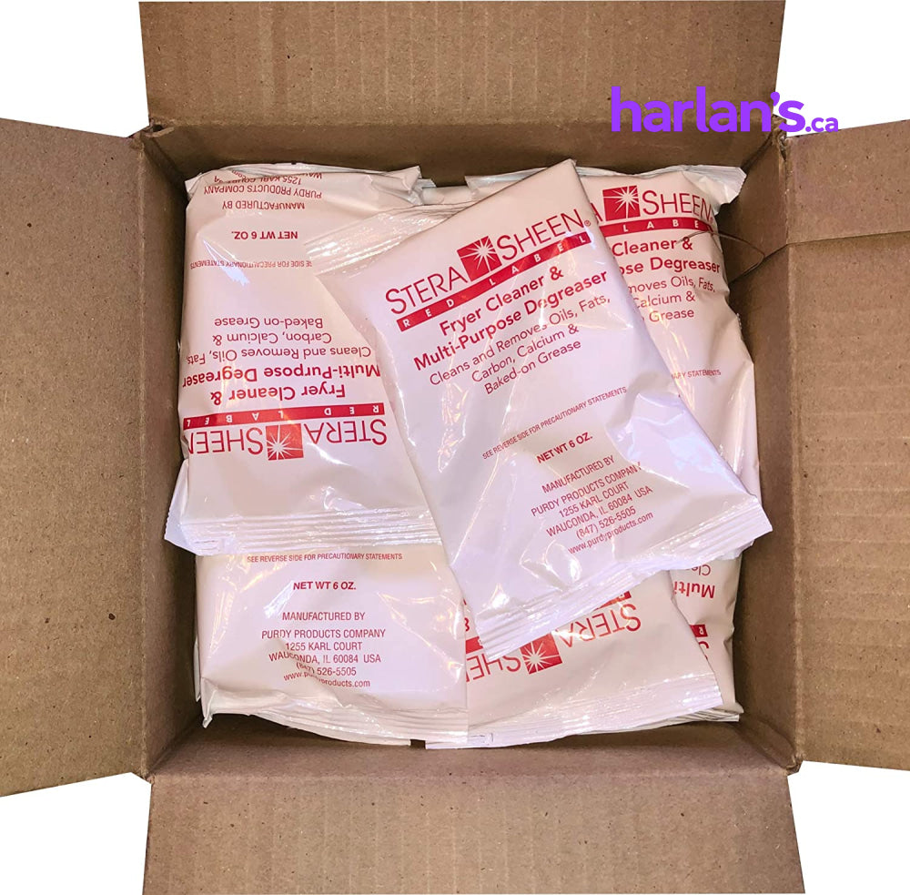 Stera-Sheen® Fryer Cleaner - 24 x 6oz -Item#87302 - Harlan Fairbanks Canada