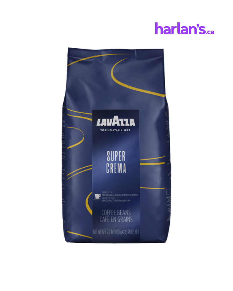 Supercrema - Whole Espresso Beans (6 Bags, 2.2lb) - Harlan Fairbanks Canada