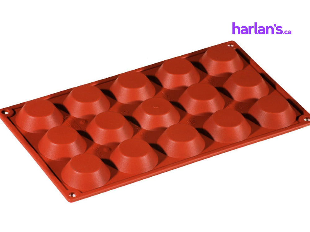 TARTLET 15 CAVITIES SIL RED BRICK 45FR016 - Harlan Fairbanks Canada