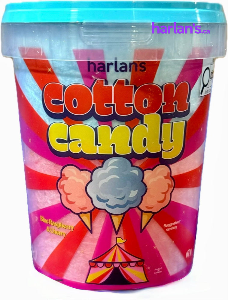 The 6-7 Sweet Spot - Harlan's 67G Cotton Candy - 24 units per case