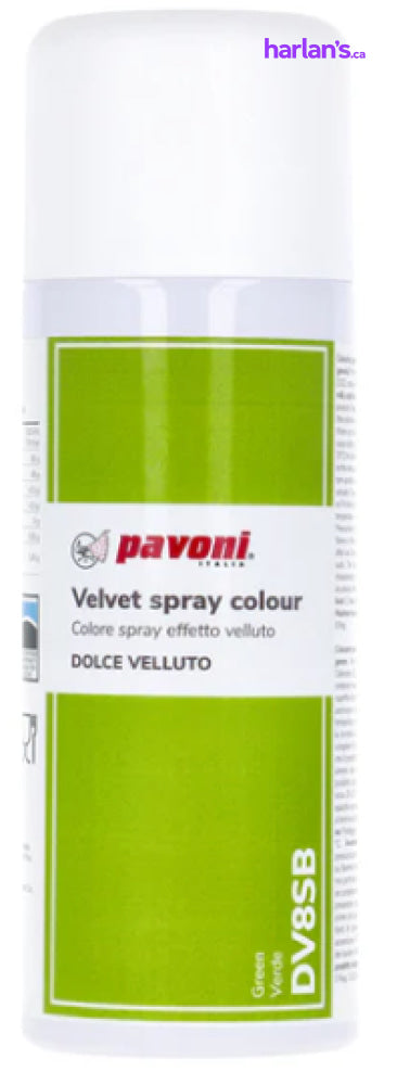 VELVET SPRAY GREEN PISTACHIO 400ML PAVONI - ITEM# 45DV8 - Harlan Fairbanks Canada