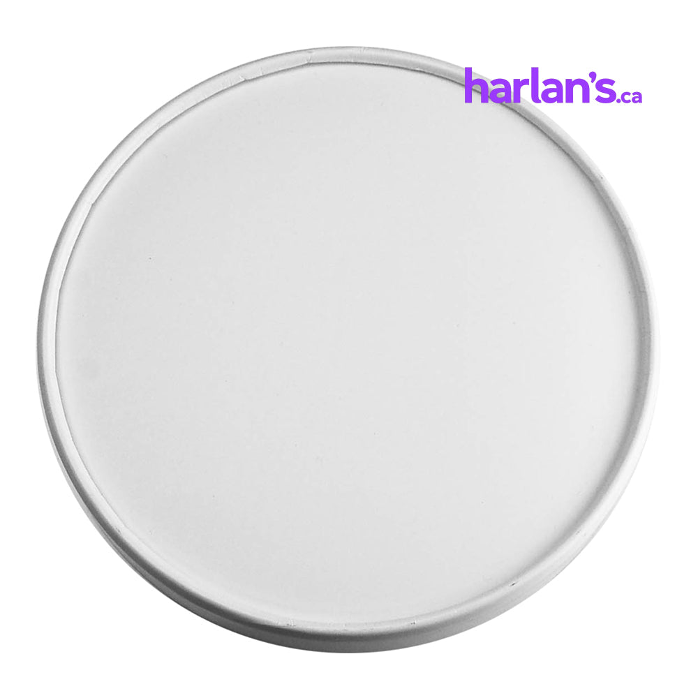 White LID Ice cream pints 16.23 OZ / 480CC T48 ECO LID TTP48E - 1200/case - Item#45BG658 - Harlan Fairbanks Canada