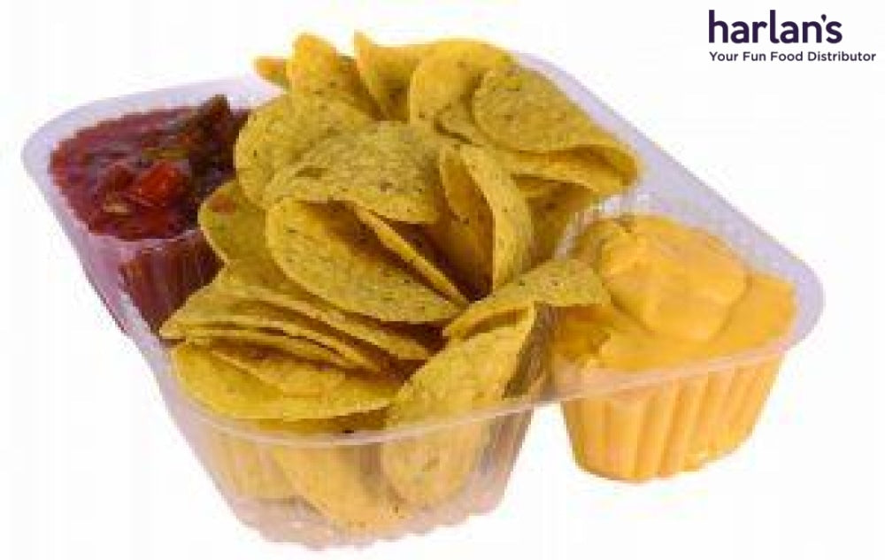 3 Compartment Nacho Tray Container - 500/case-