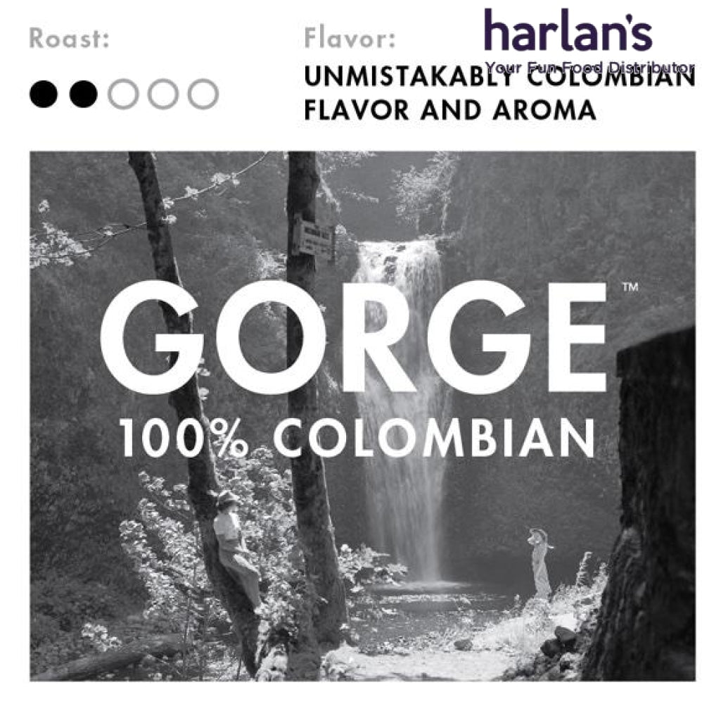 Gorge 100% Columbian Ground Coffee- 50 X 2.5Oz