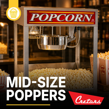 Cretors Mid-size Poppers - Harlan Fairbanks Canada