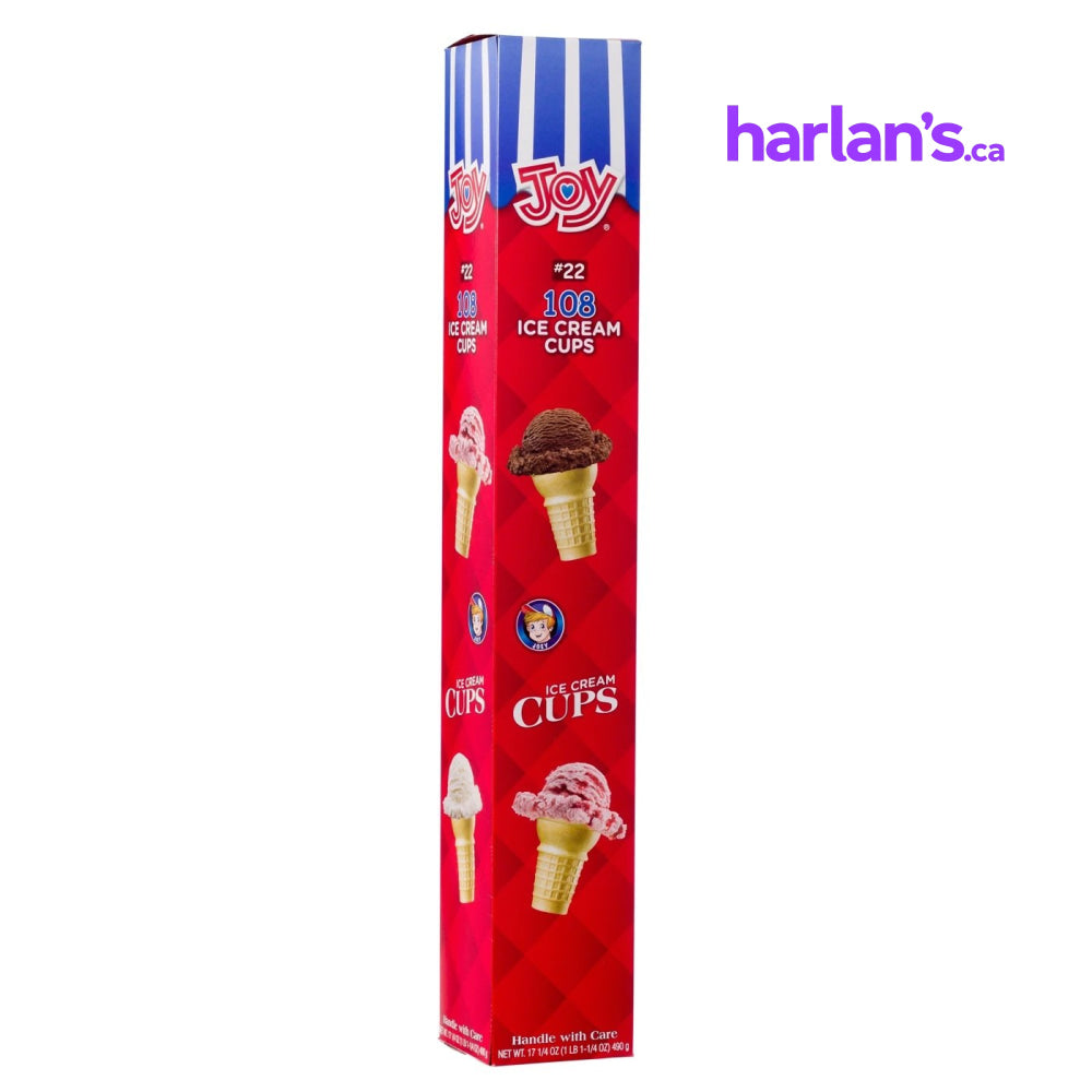#22 FLAT BOTTOM CAKE CONE - Not For Online Sale - Contact us for quote - Harlan Fairbanks Canada