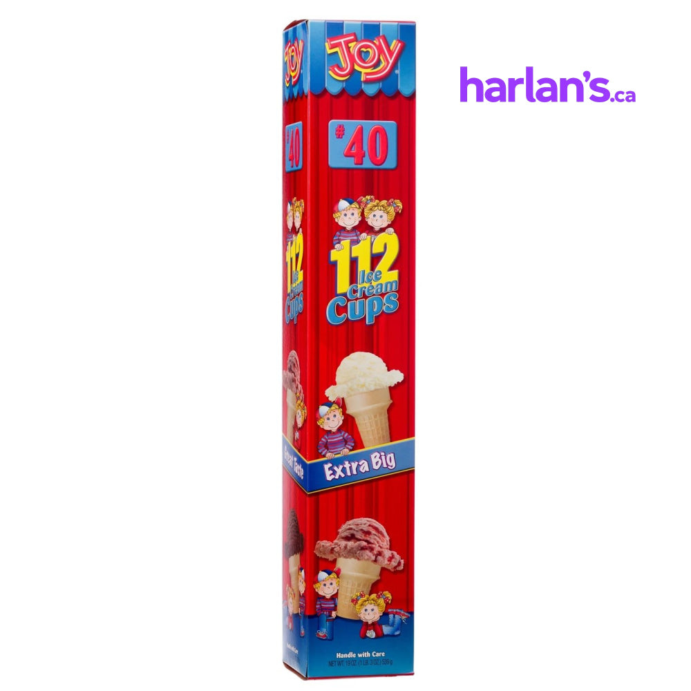 #40 FLAT BOTTOM CAKE CONE - Not For Online Sale - Contact us for quote - Harlan Fairbanks Canada