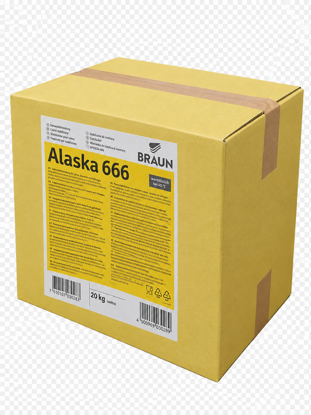 BRAUN Fresh Cream Stabilizer - Alaska 666