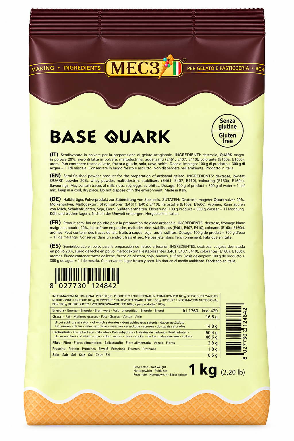 MEC3 Quark Base (cream cheese powder)
