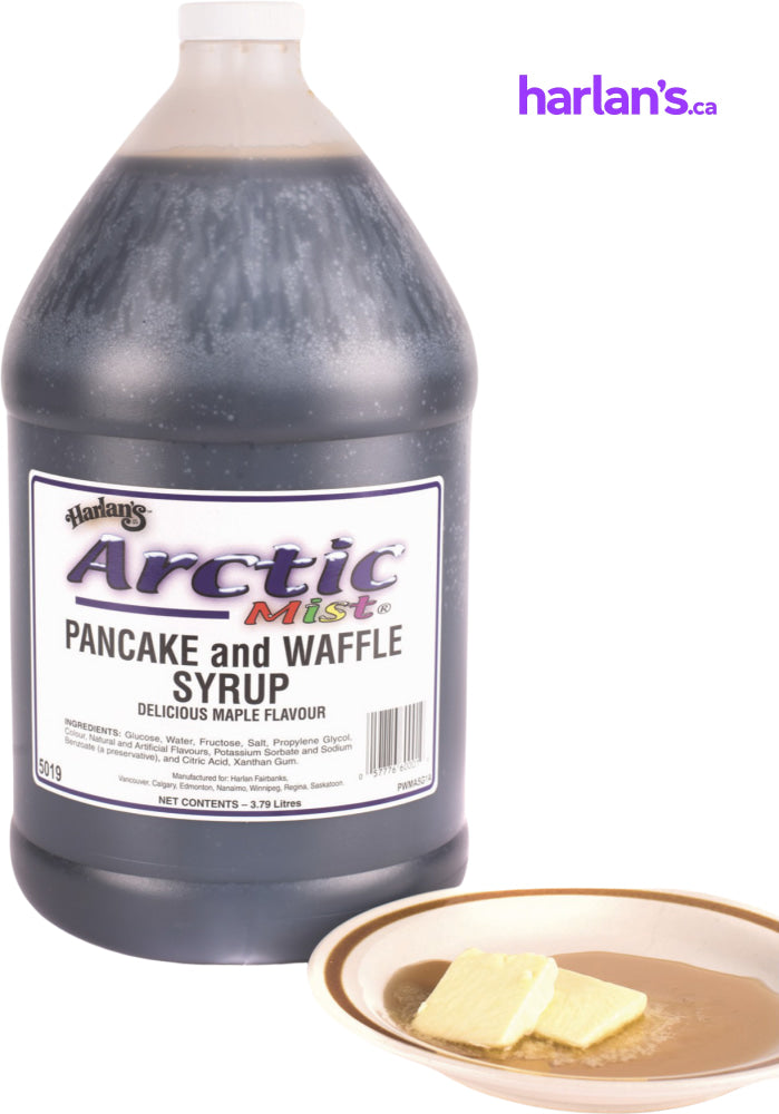 Arctic Mist - Pancake & Waffle Syrup - 4 x 3.79L Jugs -Item#3719 - Harlan Fairbanks Canada