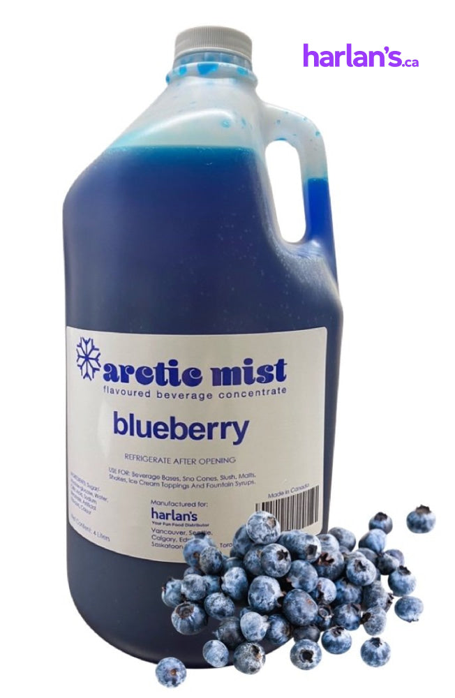 Arctic Mist Syrup Concentrate - Blueberry (1x4L) Item#41564 - Harlan Fairbanks Canada