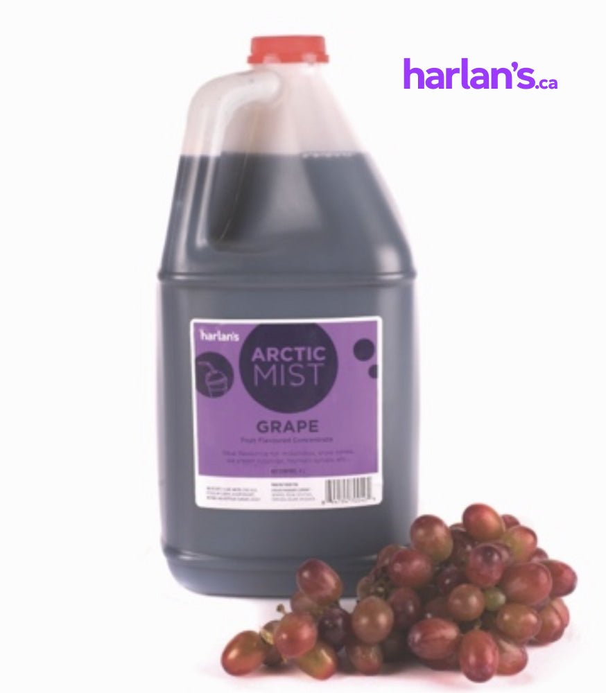 Arctic Mist Syrup Concentrate - Grape (1x4L) -Item#41555 - Harlan Fairbanks Canada