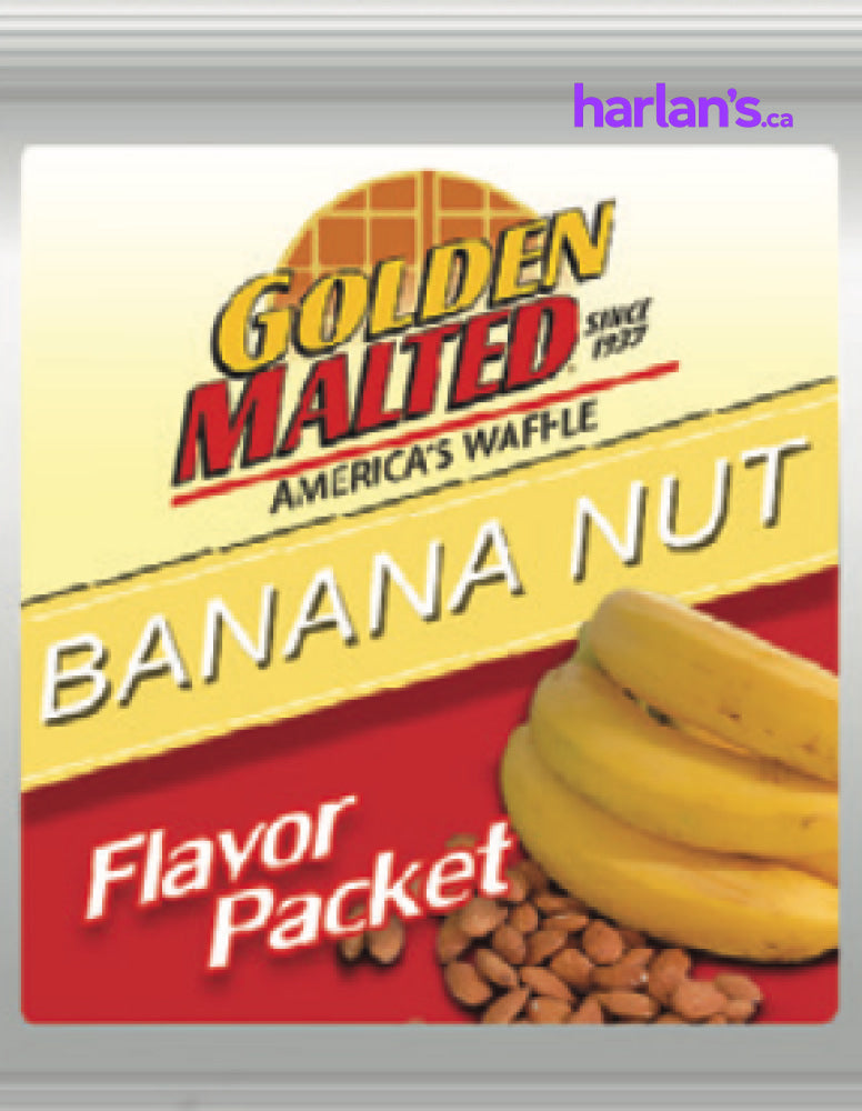 Banana Nut Waffle Flavour Pack (2oz) - Item#37FPBN - Harlan Fairbanks Canada