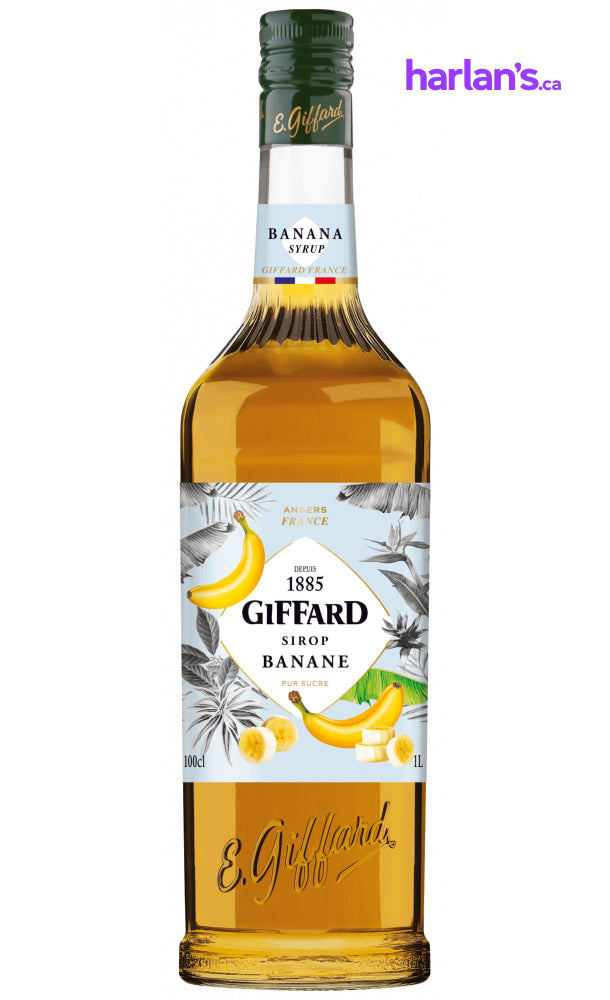 Banana Syrup (1L | Mix & Match Flavours - groups of 6) - Harlan Fairbanks Canada