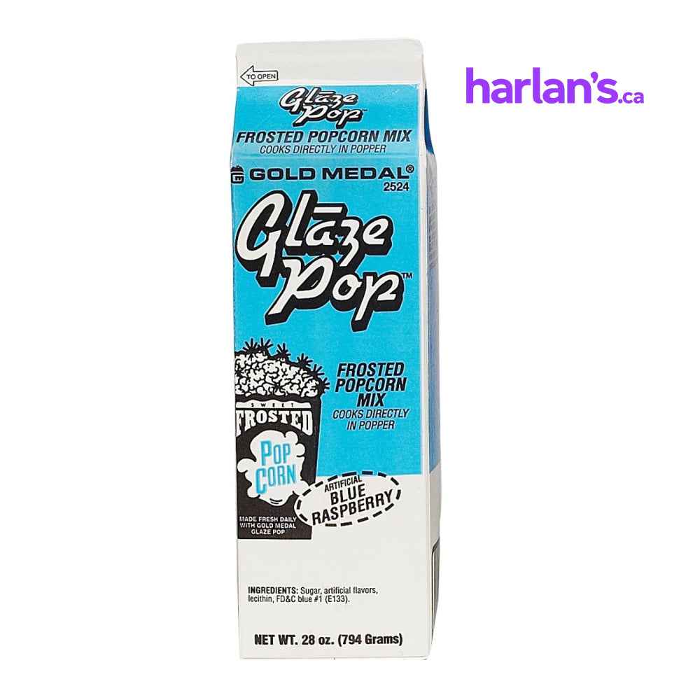 Blue Raspberry Glaze Pop - 28oz Carton -Item#51361