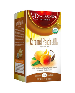 Davidson's Caramel Peach Coconut  (6x25 bags)