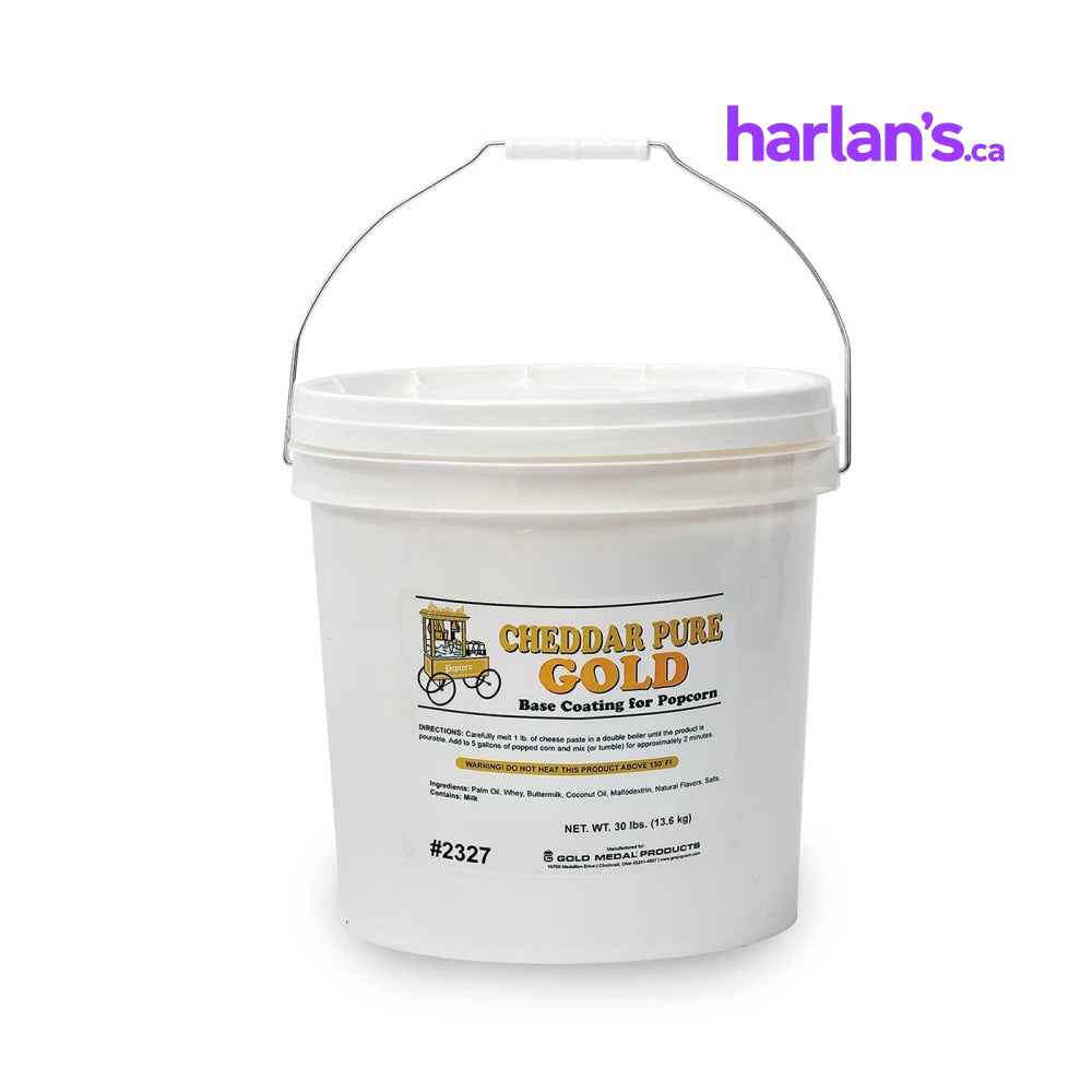Cheddar Pure Gold® Cheese Corn Paste - 30lb Tub