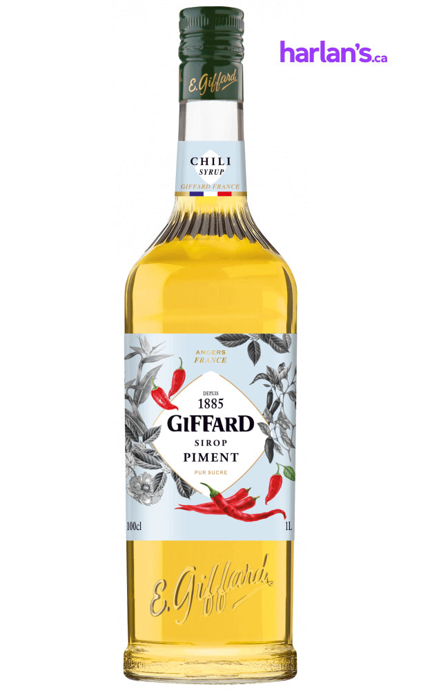 Chili Pepper Syrup (1L | Mix & Match Flavours - groups of 6) - Harlan Fairbanks Canada