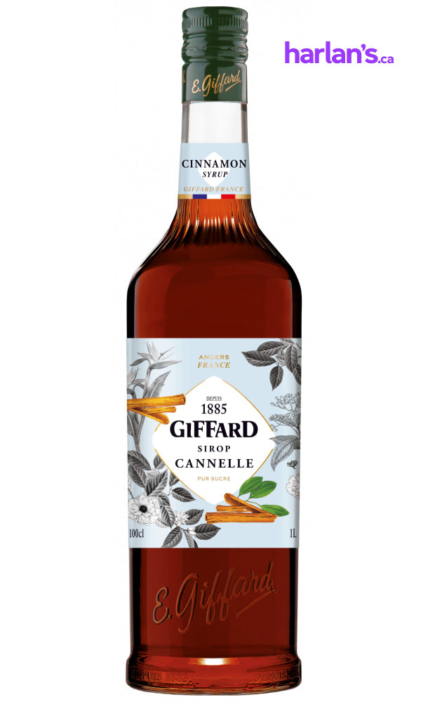 Cinnamon Syrup (1L | Mix & Match Flavours - groups of 6) - Harlan Fairbanks Canada