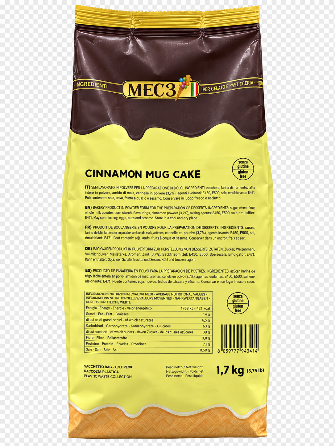 MEC3 Mug Cake Mix - Cinnamon