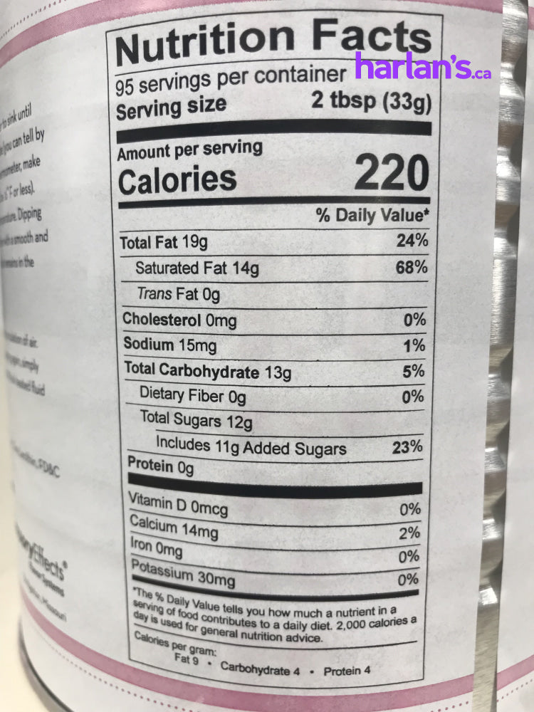 COTTON CANDY CONE DIP - No Heat Required - 2 x 100oz CANS -Item#41648 - Harlan Fairbanks Canada