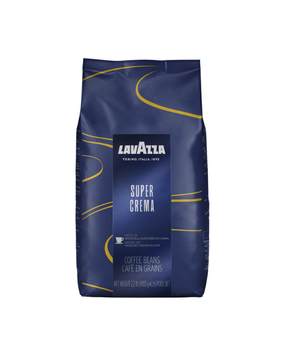 Supercrema  - Whole Espresso Beans (6 Bags, 2.2lb)