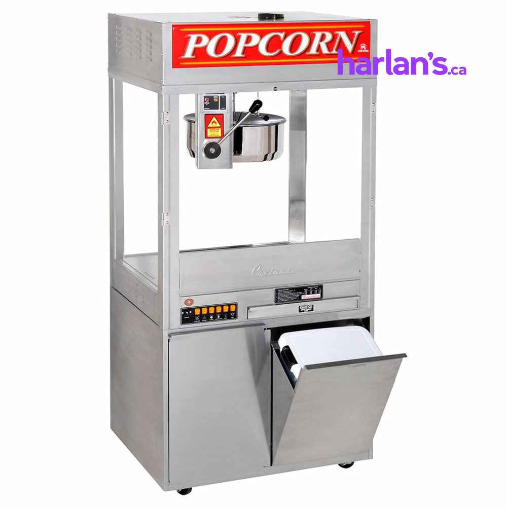 Cretors 32oz Mach 5 Floor Model 3' Popper - 30 AMP -Item#M53AD1E-F1OX-CSS - Call us for pricing
