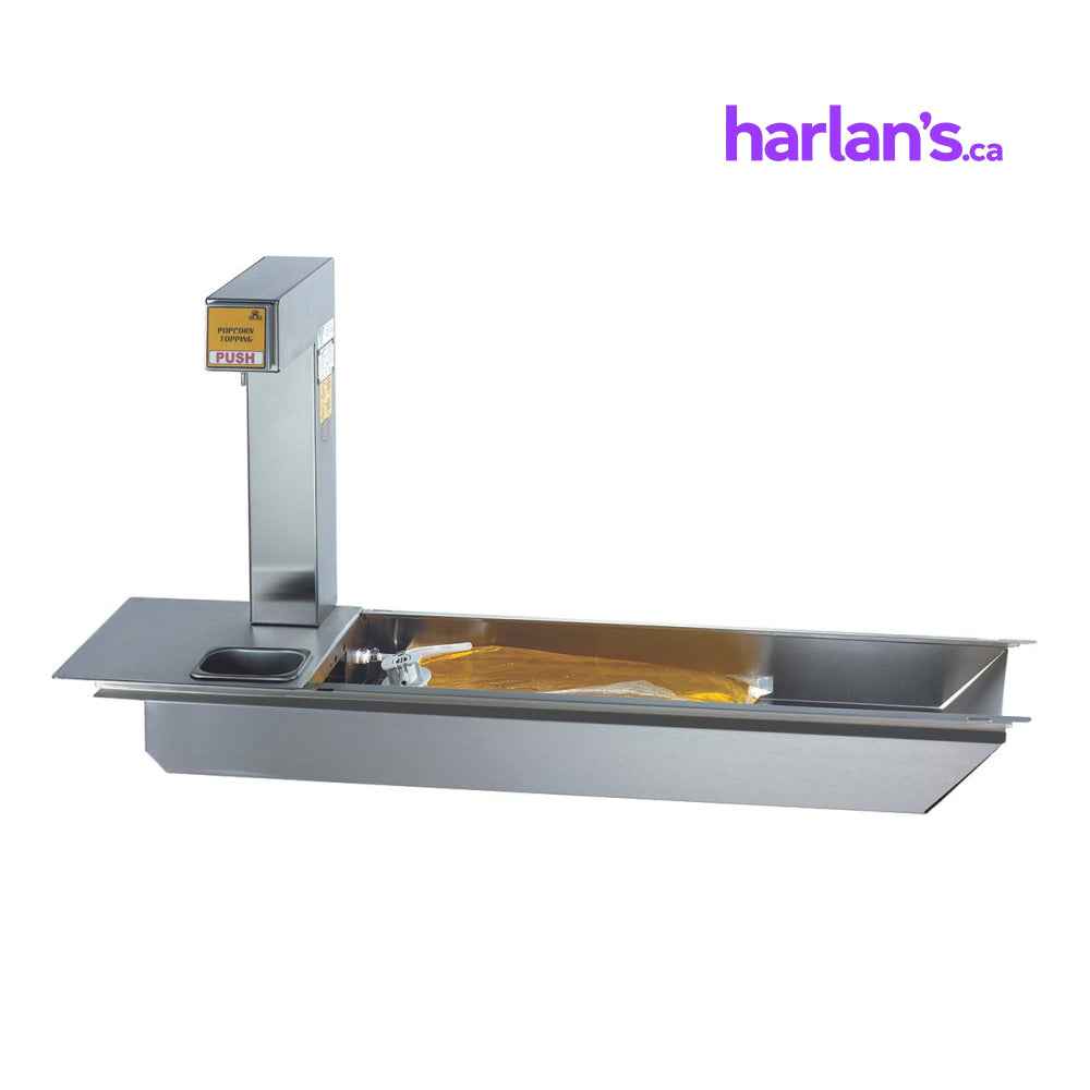Cretors 36" Integrated Butter Topper and Counter Showcase -Item#CSWT36A-G-X - Call us for pricing
