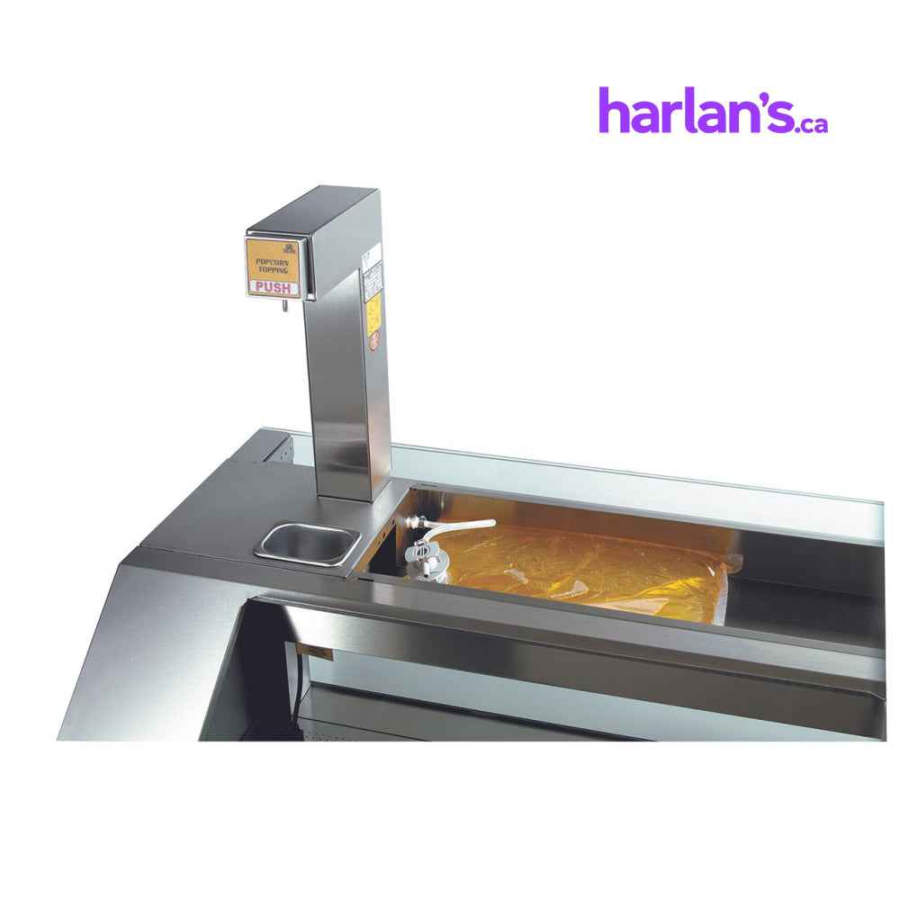 Cretors 36" Integrated Butter Topper and Counter Showcase -Item#CSWT36A-G-X - Call us for pricing