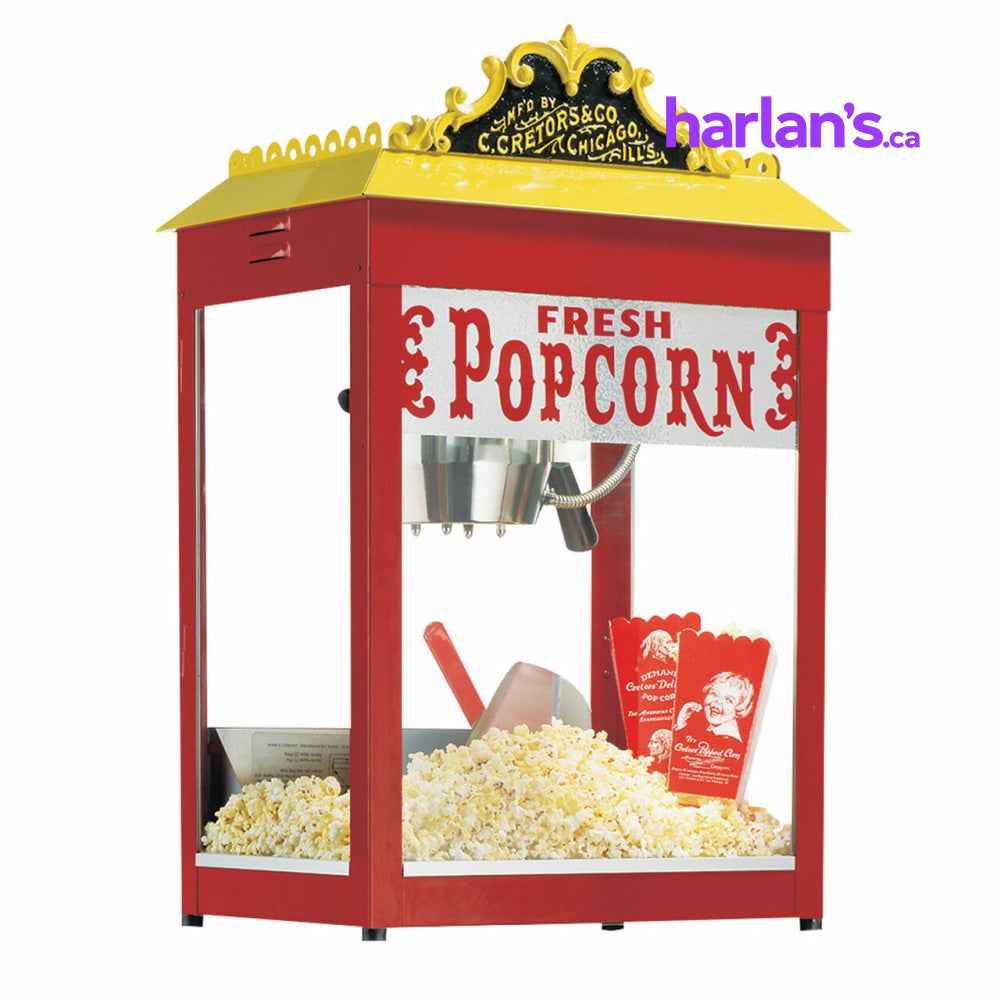 Cretors Antique Goldrush 6oz/8oz Popcorn Machine -Item#GR8A1X-AX-X - Call us for pricing