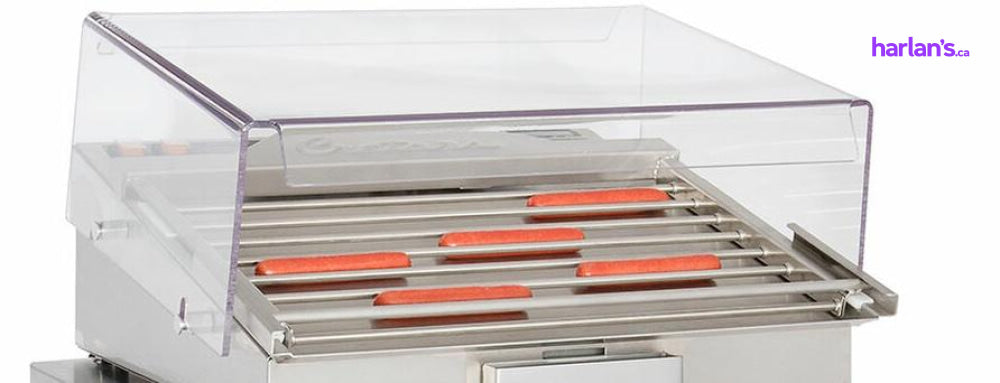 Cretors Sneeze Guard for Hot Dog Grill 24 -Item#33HD2SG - Call us for pricing - Harlan Fairbanks Canada