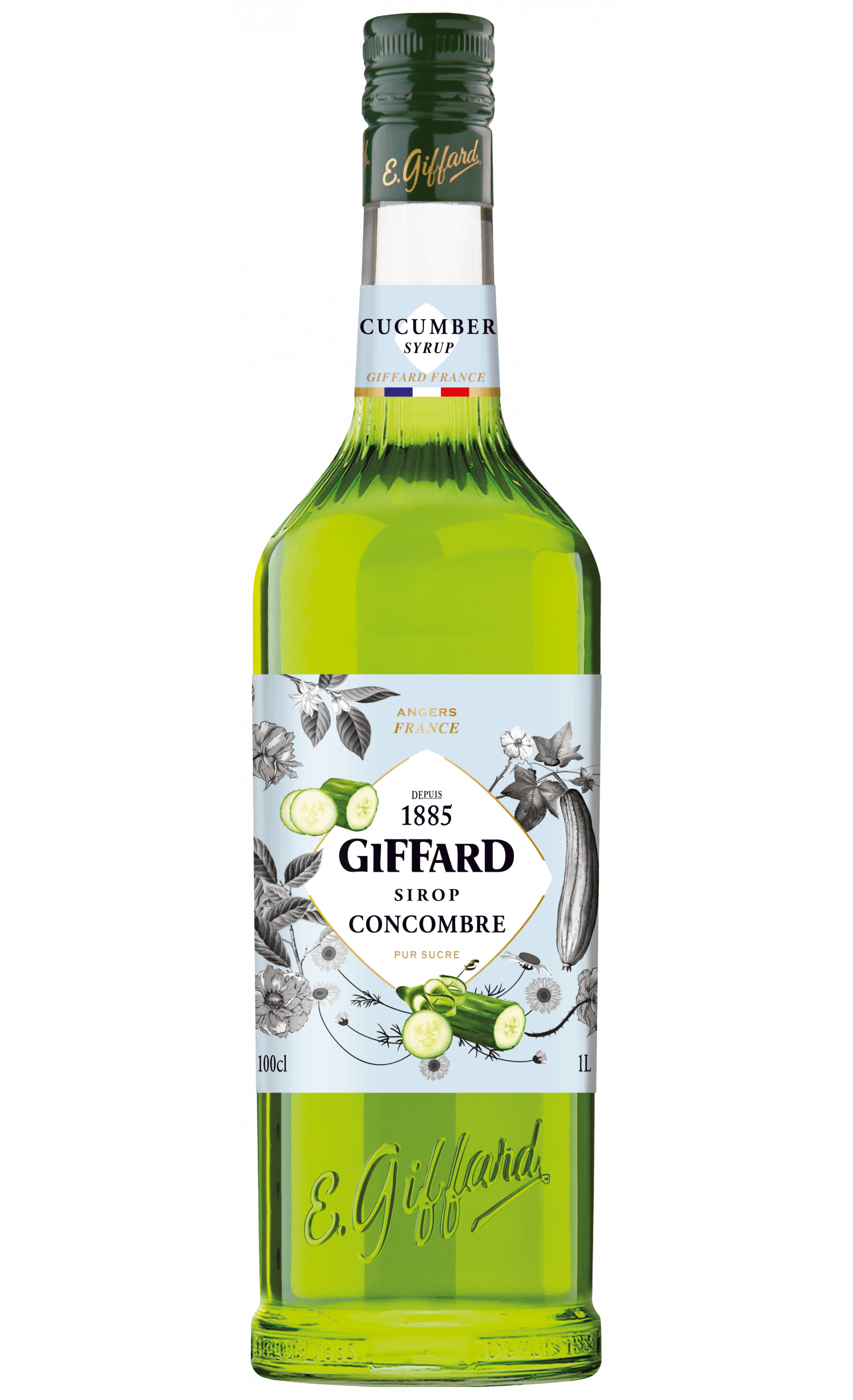 Cucumber Syrup (1L | Mix & Match Flavours - groups of 6)