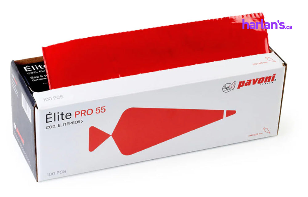 DISPOSABLE  21’’ PIPING BAG - 540X320MM  100PCS - Item# 45ELITE55 - Harlan Fairbanks Canada