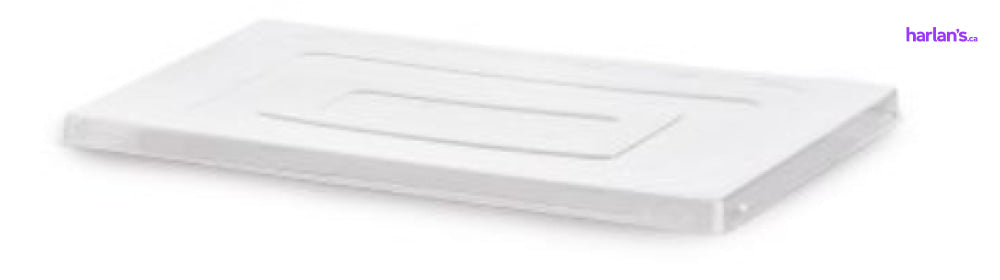 FLAT LID PET FOR WIDE 5.5L CONTAINER (455500)- 25x36 cm – 200 pcs/box - Item# 455585CB - Harlan Fairbanks Canada