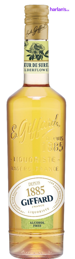 Giffard Elderflower (700ml | Mix & Match Flavours - groups of 6) - Item# 220719 - Harlan Fairbanks Canada