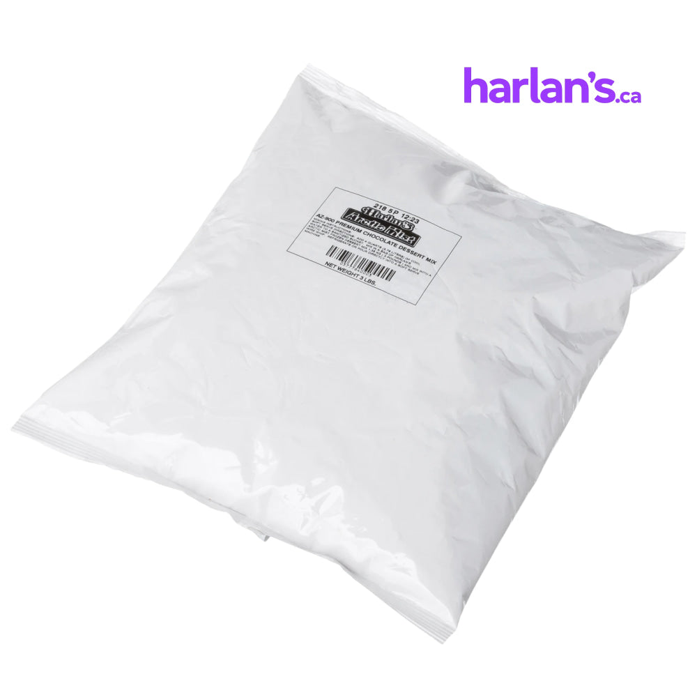 HARLAN'S ARCTIC MIST PREMIUM CHOCOLATE - Ice Cream Soft Serve Mix - 12 x 3LB -Item#4139 - Harlan Fairbanks Canada