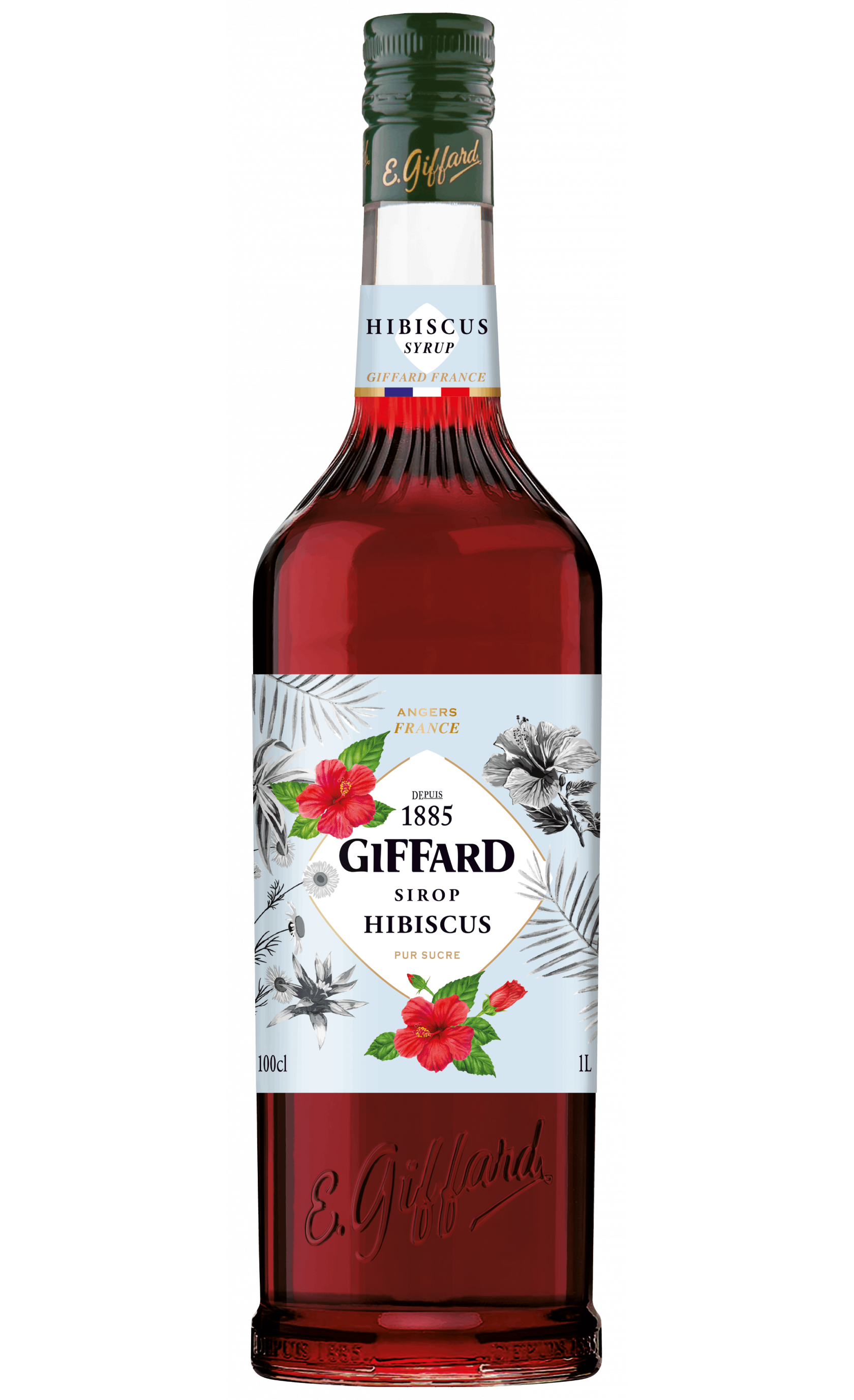 Hibiscus Syrup (1L | Mix & Match Flavours - groups of 6)