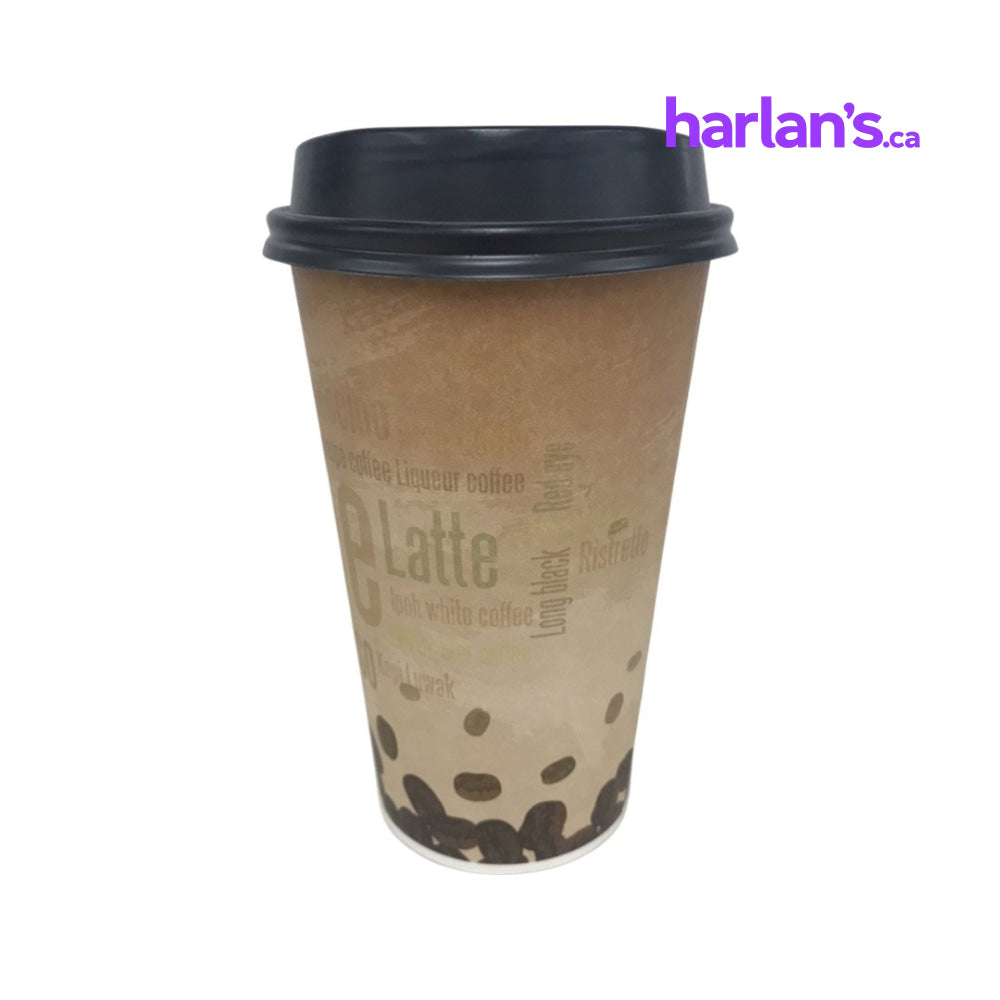 Hot Paper Cups - 1000 x 16oz -Item#83216 - Harlan Fairbanks Canada