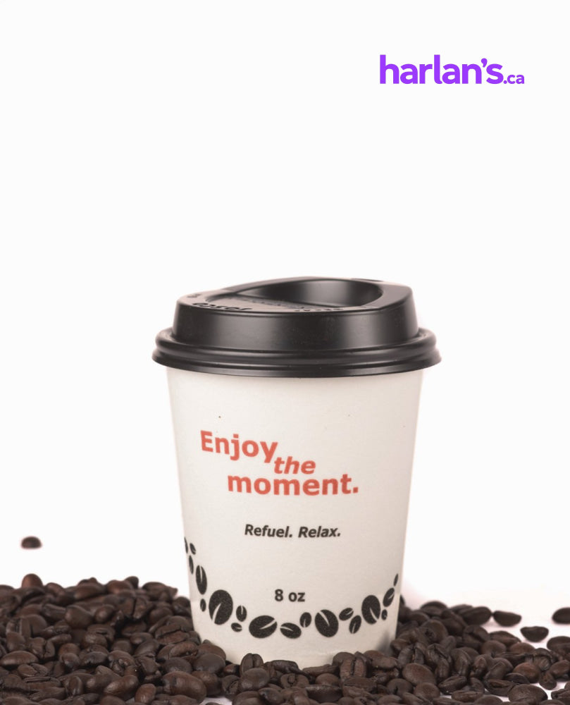 Insulated Hot Cups - 1000 x 8oz -Item#83108 - Harlan Fairbanks Canada