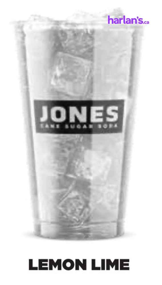 Jones Cane Sugar Fountain Soda - Lemon Lime - 3 gal BIB -Item#16501