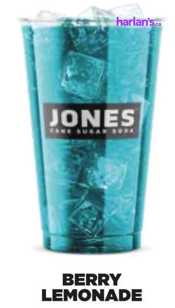 Jones Cane Sugar Fountain Soda - Lemonade - 3 gal BIB -Item#16506