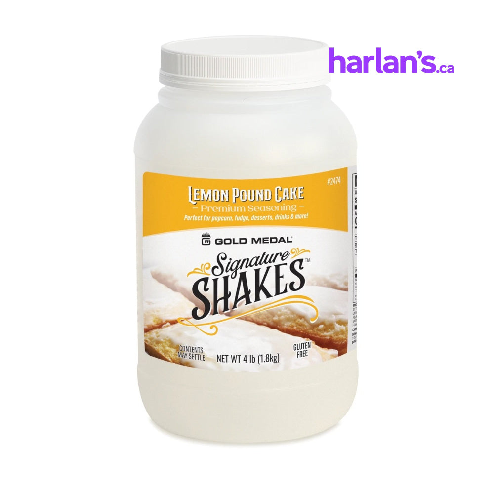 Lemon Pound Cake Seasoning - Signature Shakes™ - Harlan Fairbanks Canada