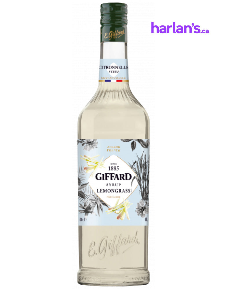 Lemongrass Syrup (1L | Mix & Match Flavours - groups of 6) (Copy) - Harlan Fairbanks Canada