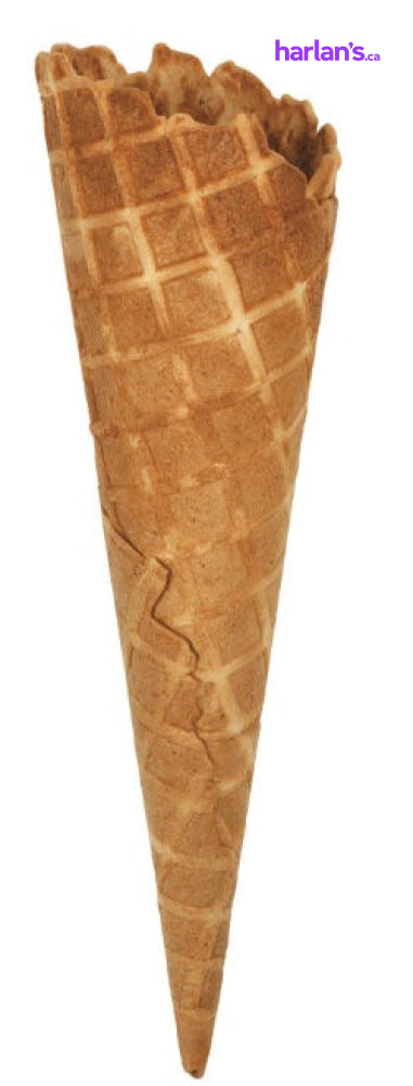 Lunga Slim Regular Italian Gelato Waffle Cones - 200/case - Item#43305 PICK UP ONLY - Harlan Fairbanks Canada