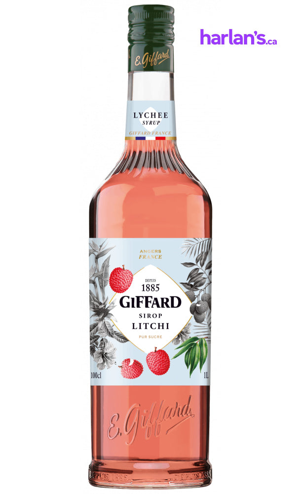 Lychee Syrup (1L | Mix & Match Flavours - groups of 6) - Harlan Fairbanks Canada