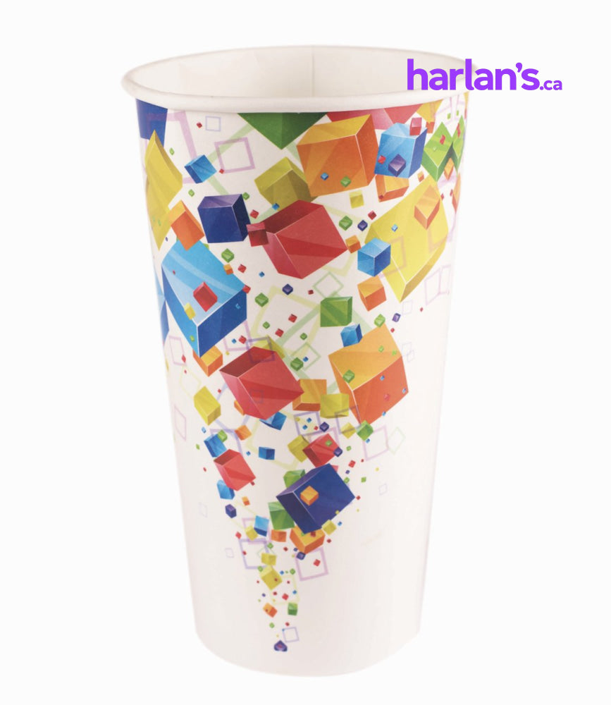 Paper Cold Drink Cups - 600 x 32oz -Item#82132 - Harlan Fairbanks Canada