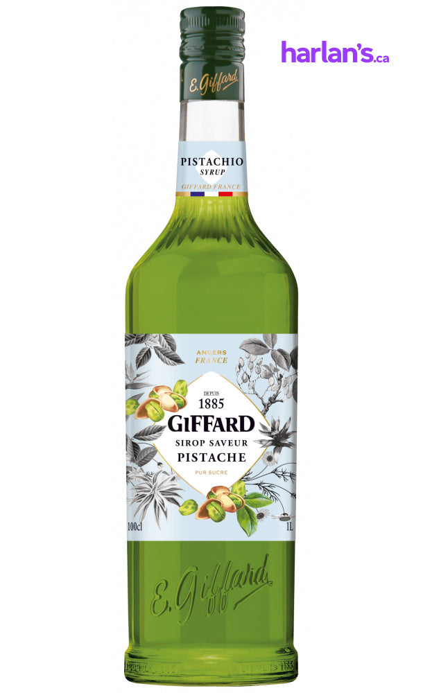 Pistachio Syrup (1L | Mix & Match Flavours - groups of 6) - Harlan Fairbanks Canada