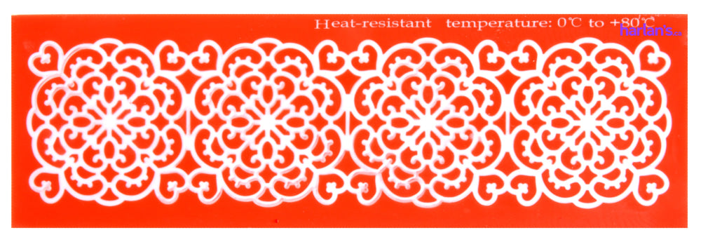Red Rectangular Silicone Mould Bali 4531203 - Harlan Fairbanks Canada