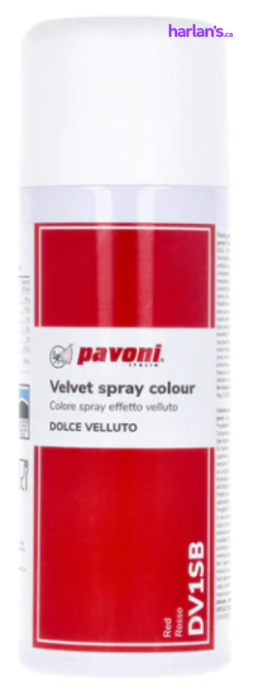 RED VELVET SPRAY 400ML PAVONI - ITEM# 45DV1SB - Harlan Fairbanks Canada